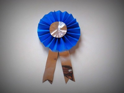 Origami - How to make an Award Medal