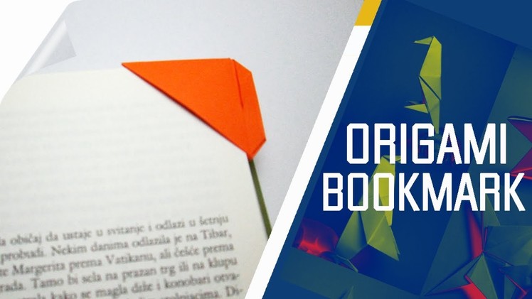Origami - How To Make An Easy Origami Bookmark