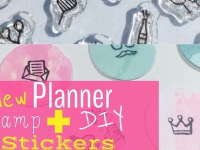 Planner Girl series: A New Planner Stamp & DIY stickers
