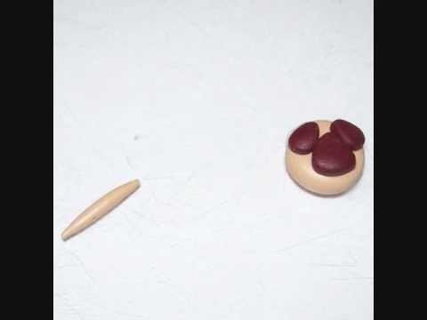 Polymer clay pug dog bead tutorial