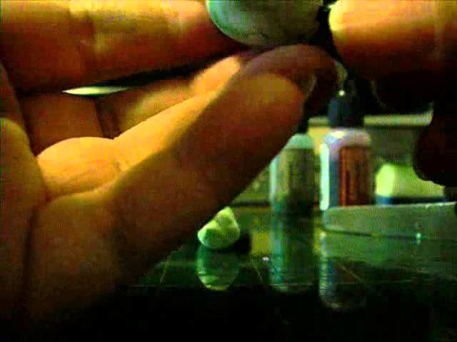 Rolled Inclusions Transparent Polymer Clay bead tutorial