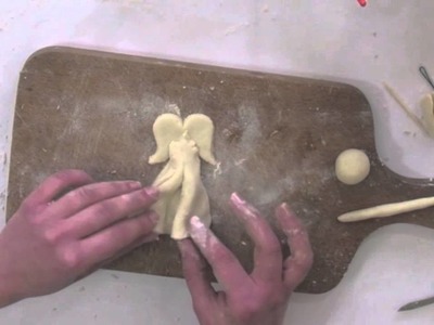 Salt dough - how to make an angel