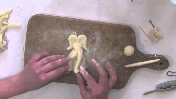 Salt dough - how to make an angel