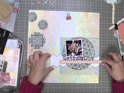 Scrapbooking Process: Forty