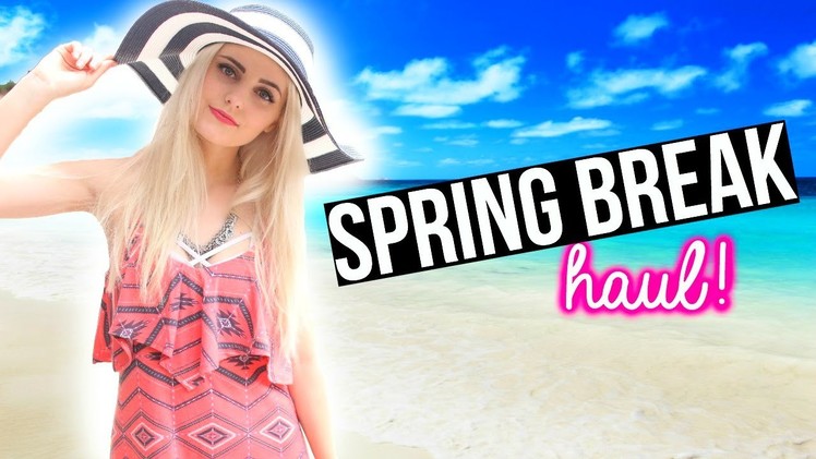 Spring Break Essentials! Outfits, Makeup & More Haul! | Aspyn Ovard