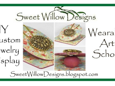 SWD DIY Custom Jewelry Necklace & Earring Stand