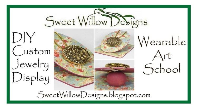 SWD DIY Custom Jewelry Necklace & Earring Stand