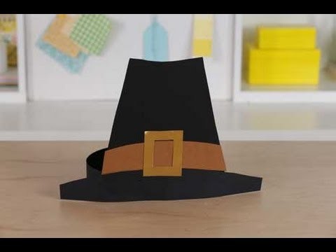 Thanksgiving Kids' Craft Pilgrim Hat