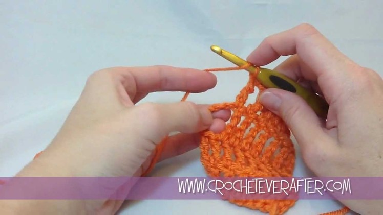 Treble Crochet Tutorial #9: Extended Treble Crochet