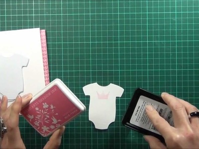Welcome Baby.  video tutorial for Scrapbook Boutique