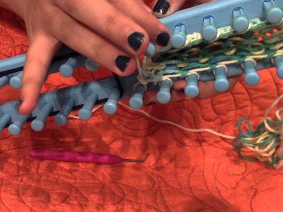 [*] Whisper.Soft Spoken [*] Part 2: How to knit on a knitting loom! ~ ASMR