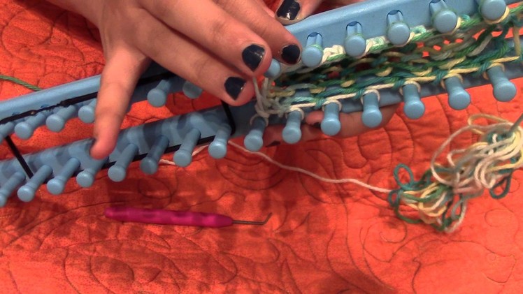 [*] Whisper.Soft Spoken [*] Part 2: How to knit on a knitting loom! ~ ASMR