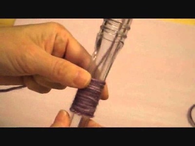 Winding a Center Pull Ball of Yarn With a Turkey Baster