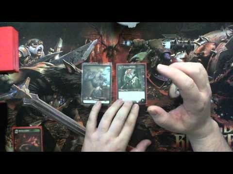World of Warcraft TCG Tutorial How to play "Basic"