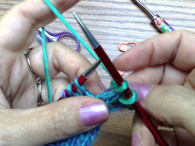 Adding yarn and weaving in ends