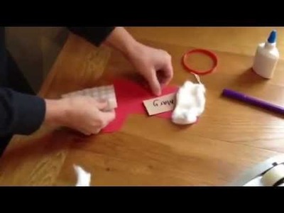 Children's Christmas Crafts - Decorate a Stocking