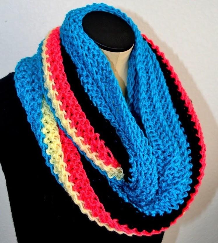 Crochet Scarves by Africancrab