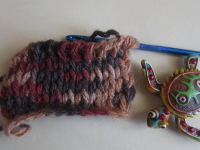 Crochet tunecino simple Punto jersy