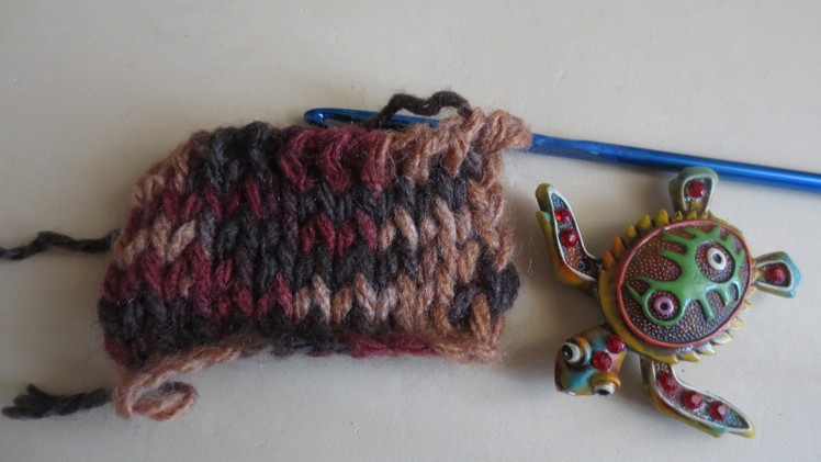 Crochet tunecino simple Punto jersy