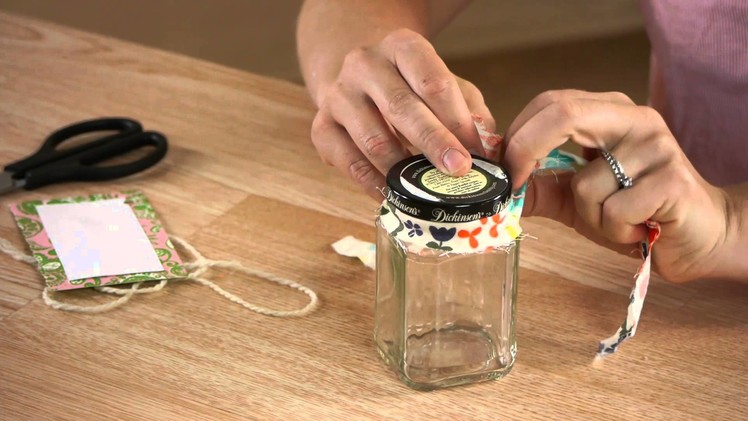 Decorating Marmalade Jars : Mason Jar Crafts & More