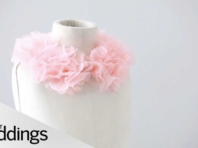 DIY Floral Collar  - Martha Stewart Weddings