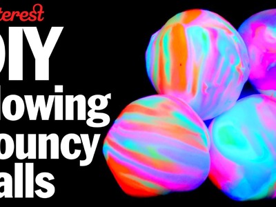 DIY Glowing Bouncy Balls - Kid Vs Pin - Pinterest Project #49