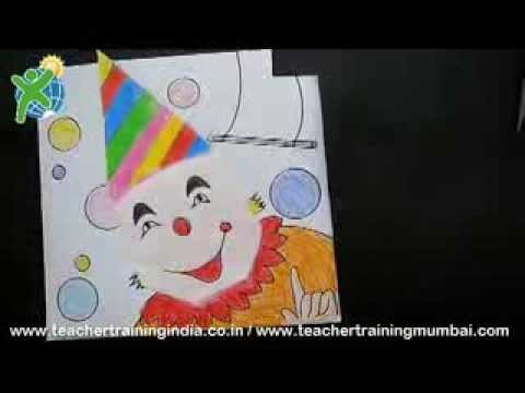 DIY -  How to make an Origami Clown