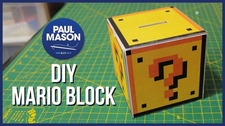 DIY Mario Question Mark Block