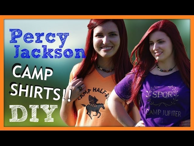 DIY Percy Jackson T Shirts!