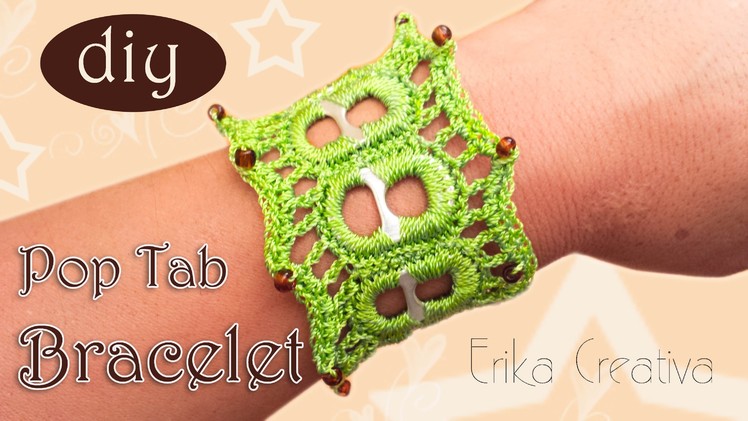 DIY: #PopTab #Bracelet #Crochet