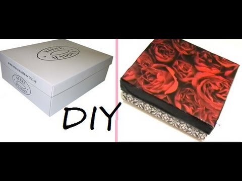 DIY: Storage Box | Recycle Your Shoebox  (TimeLapse)