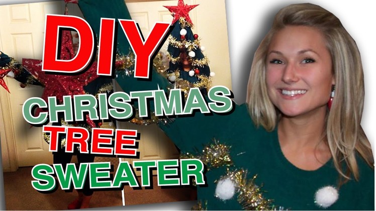 DIY Ugly Christmas Tree Sweater