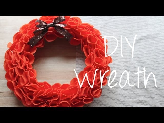 DIY Wreath (Fall.Halloween Home Decor) Collab with ChicDesignCafe