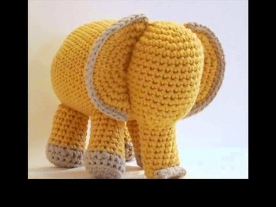 Easy crochet elephant for beginners