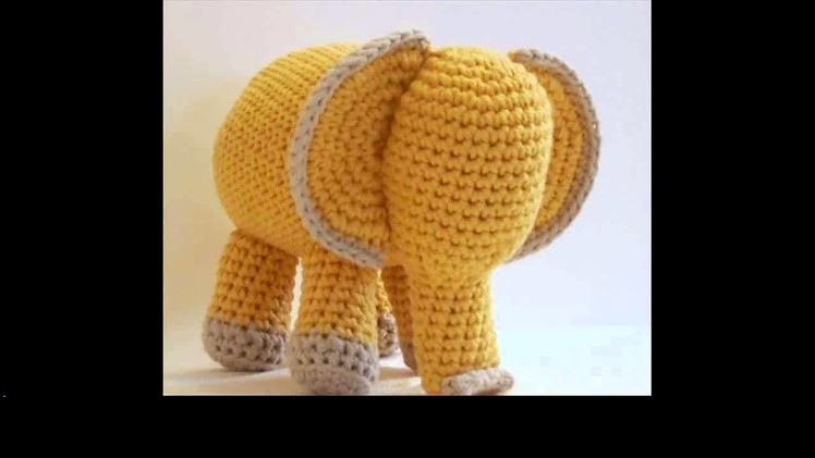 Easy crochet elephant for beginners