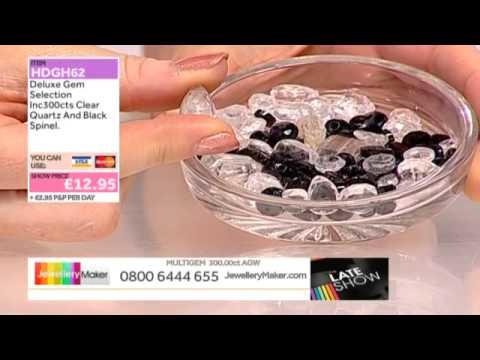 Emerald Beads for Jewellery Making: JewelleryMaker  Late show LIVE 20.03.2014