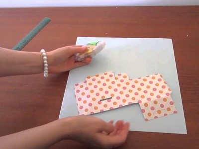 Fold a soap box papercraft template