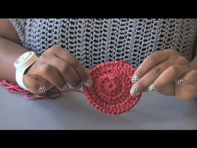 Formula to Make a Flat Circle in Double Crochet : Crochet Projects