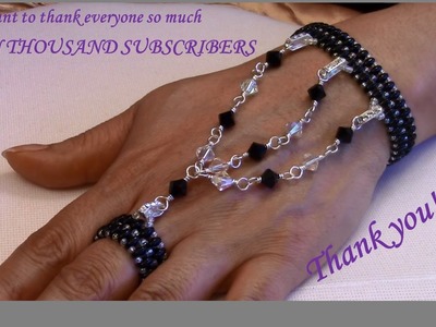 Handmade Jewelry: Falling Tears Bracelet