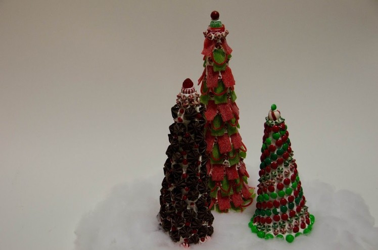 Holiday DIY: How to make holiday themed candy trees
