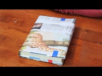 Homemade Book Jacket : Paper Folding Projects