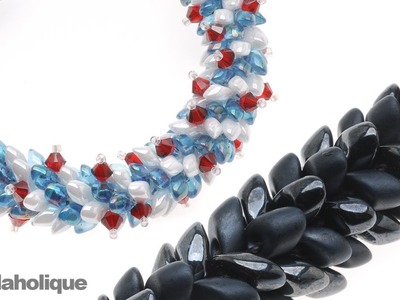 How to Braid Beaded Kumihimo with Long Magatama Beads