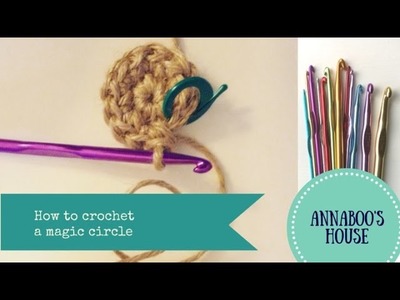 How to crochet a magic circle