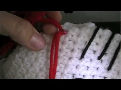 How to Crochet "Hello Kitty" onto a FINISHED Beanie - Tutorial Thursday!