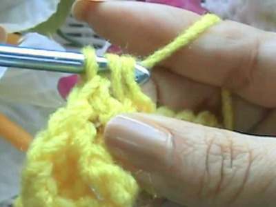 How To Crochet Left Hand Front Post (FP) Double Crochet Stitch Tutorial