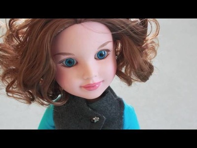 How to Curl Doll Hair Without Hot Water - Doll Crafts