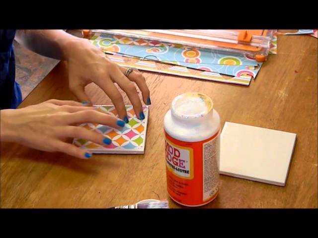 HOW TO: DIY Tile Coasters
