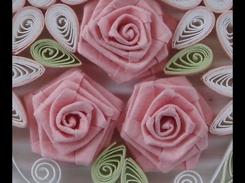 How to Fold Rose- Paper Quilling