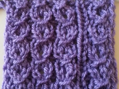How to Knit Coin (pucker cable) Stitches