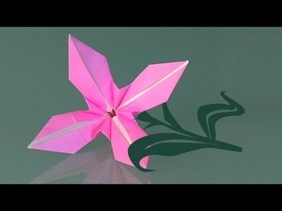 How to Make a paper Flower, origami